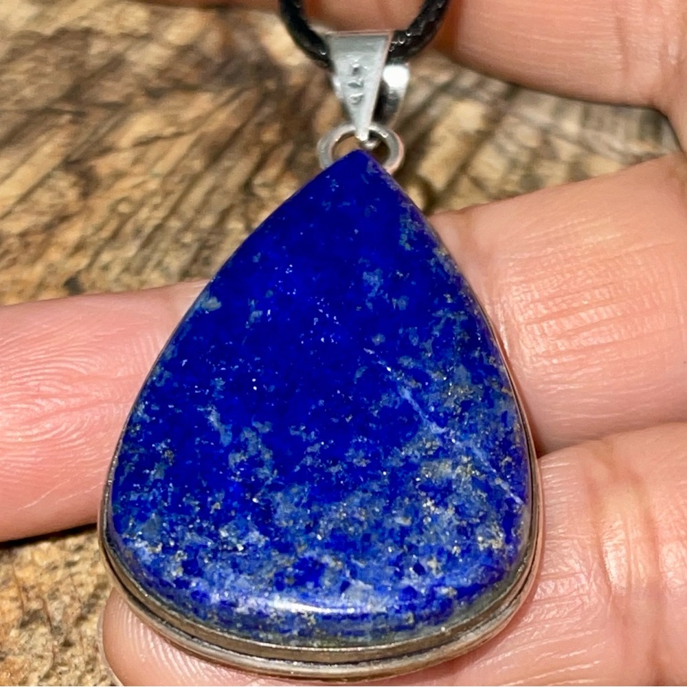 Blue Lapis Lazuli Pendant 2”